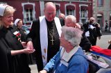 2011 Lourdes Pilgrimage - Archbishop Dolan with Malades (70/267)
